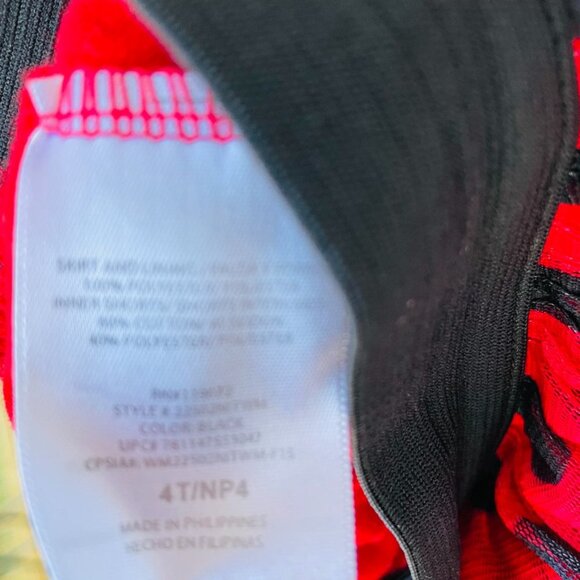 🐞 Kids Costume Set- Ladybug Skort & Wings - Picture 8 of 8